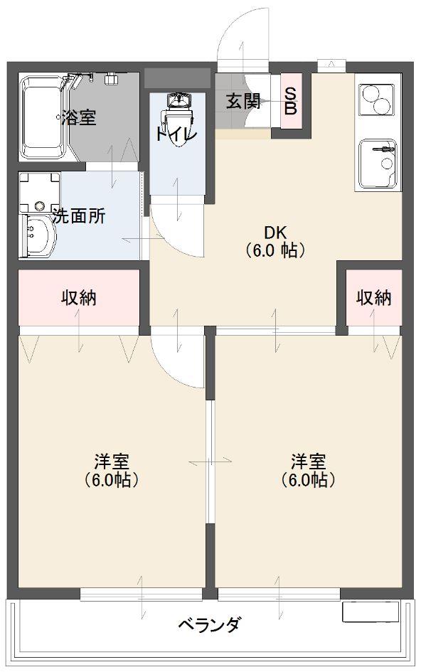 コリンシアンの間取り