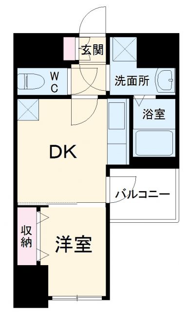 名古屋市千種区今池のマンションの間取り