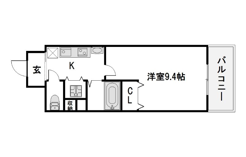 【プレミアムステージ京大前の間取り】