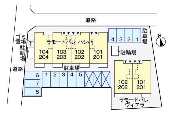 【ラモードパレ・ハシバのその他】