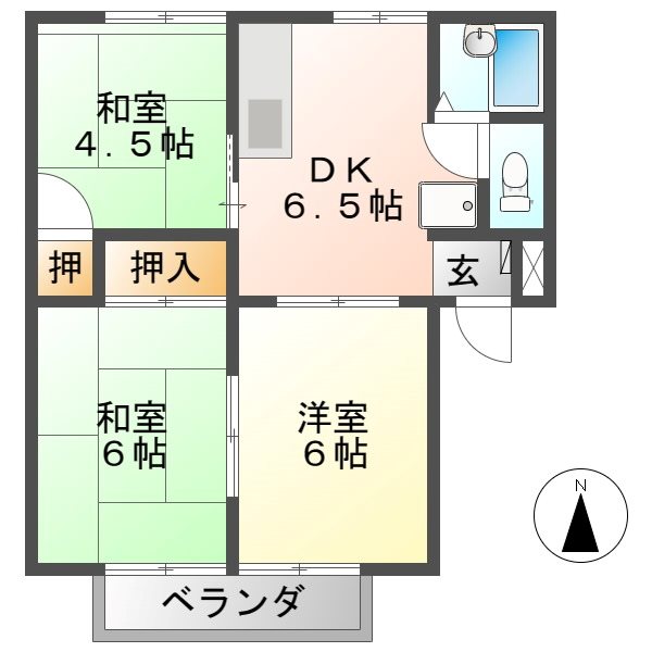 セラミックハウスBeeの間取り