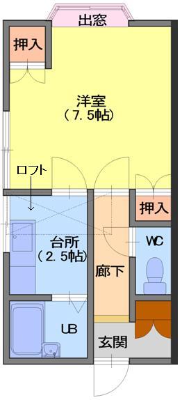 第３グレース三池の間取り