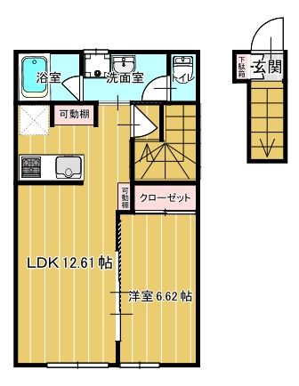 ガーデンIIの間取り