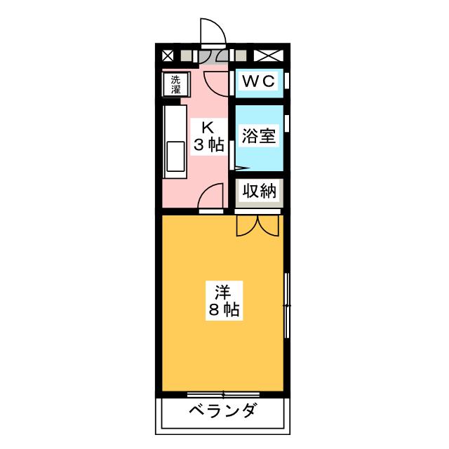 ユタカハイツの間取り