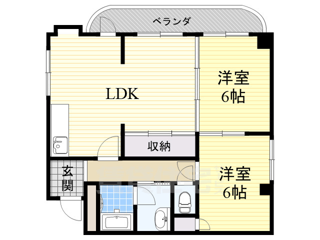 メゾンドール堺の間取り