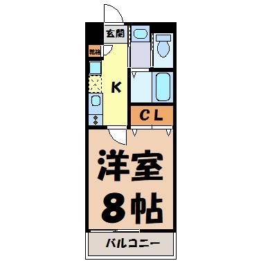 プライマル名古屋吹上の間取り