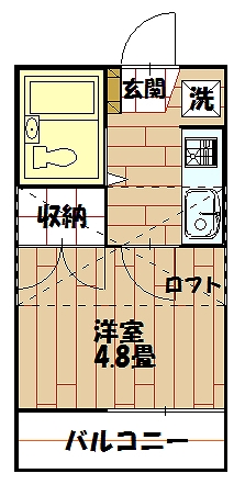 ヴィラ久里浜の間取り