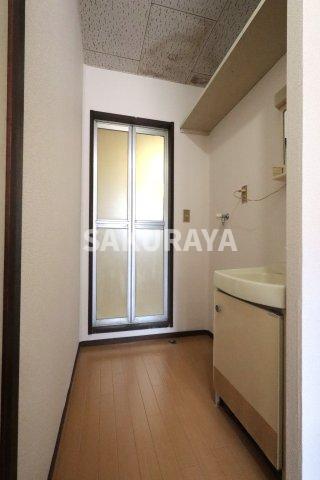 洗面設備　2025年2月撮影。