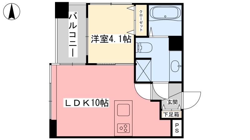 ヴァレーレ萱町の間取り