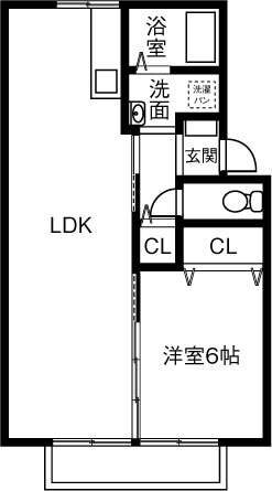 エムティ林の間取り