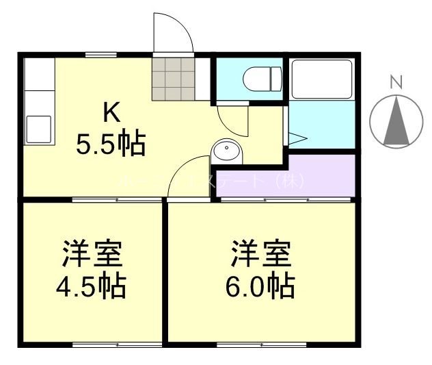 サンシティー小金の間取り