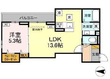 DROOM幕張本郷1丁目PJの間取り