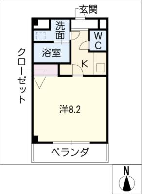 神領ステーションビルの間取り