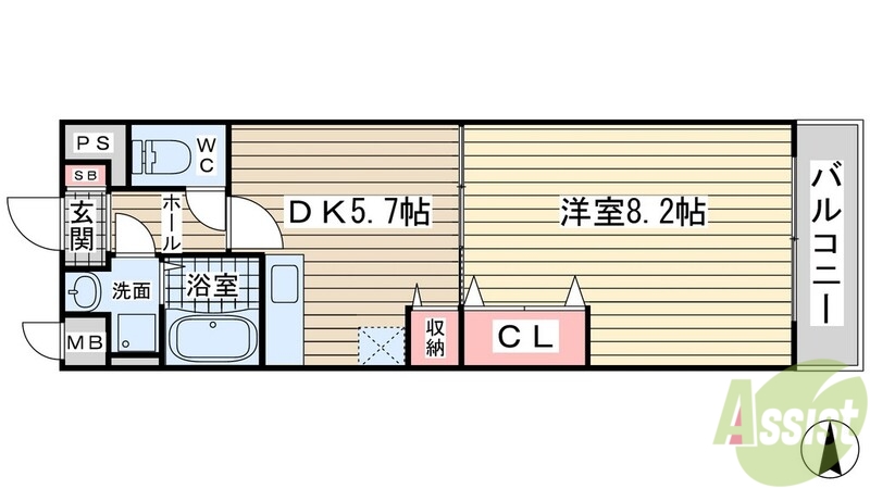 タカラピュアの間取り