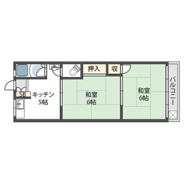 八栄マンションの間取り