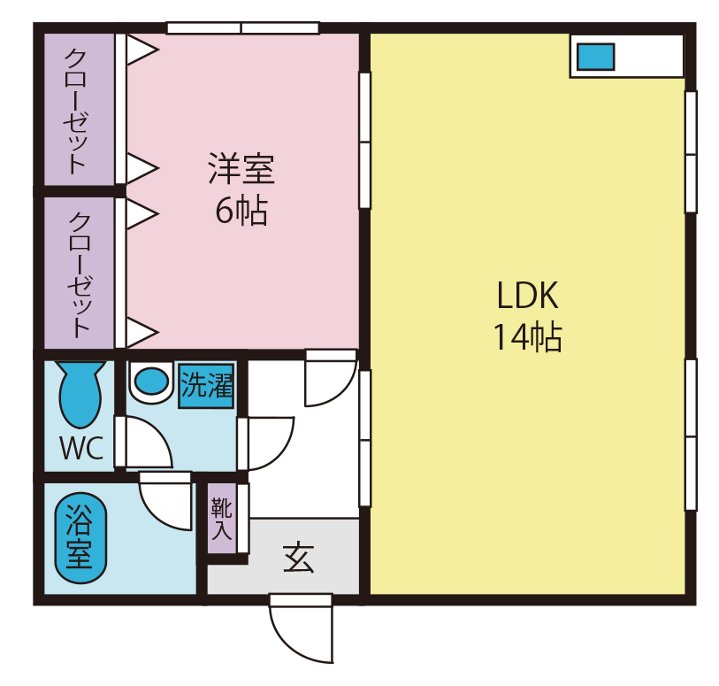 ハイム土橋の間取り