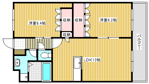 サンタモーレの間取り