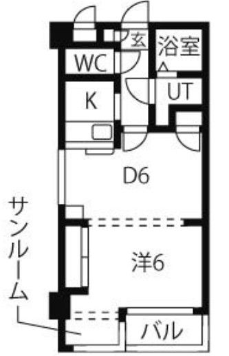 オオタ大針ビルの間取り