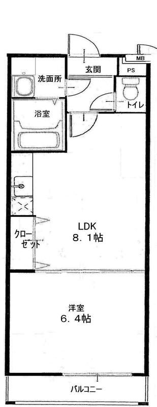 フジパレス吹田サウスの間取り