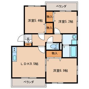 プレステージタカラMの間取り