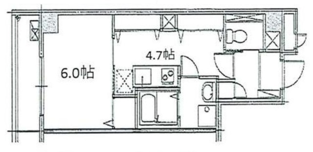 すずかけ坂ハイツの間取り