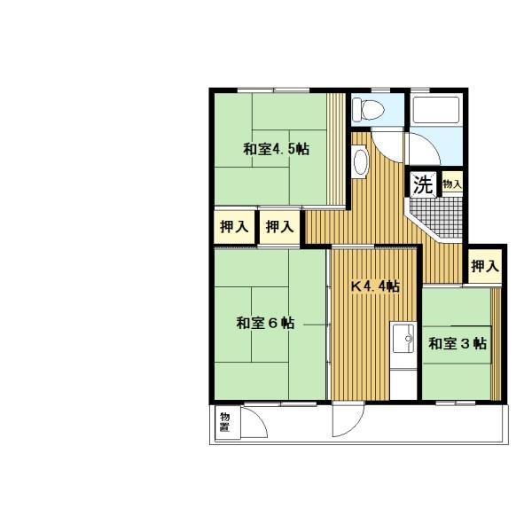 相模原田名の間取り