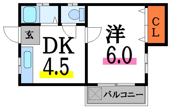 サンハイツの間取り