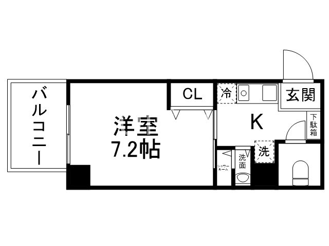 四条敷島ビルの間取り