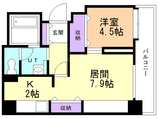 ピュア東彩館の間取り