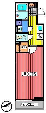 さいたま市緑区原山のアパートの間取り