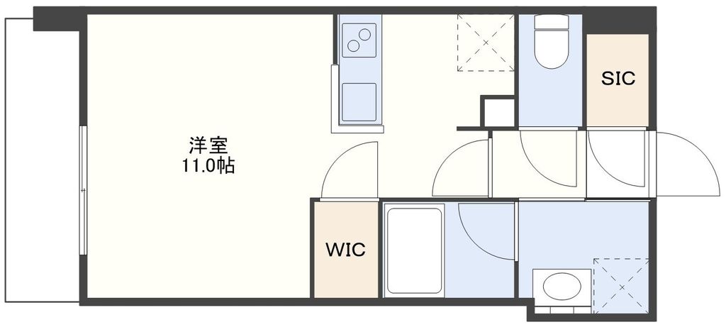 RJRプレシア浦上クロスの間取り