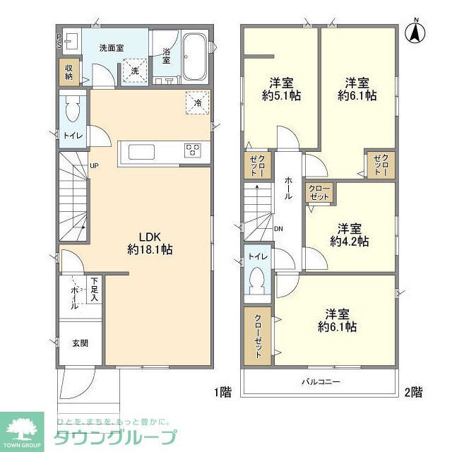 【流山市江戸川台西のその他の間取り】