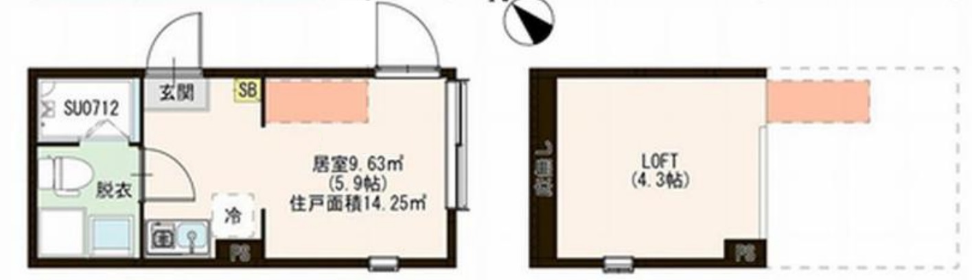 (仮称)西小岩五丁目Aコーポの間取り