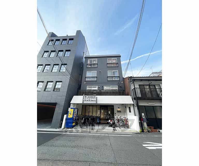 【京都市下京区志水町のマンションの建物外観】