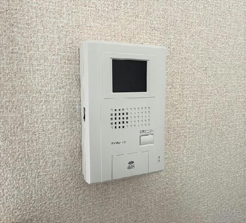 セキュリティ　モニター付きインターホン