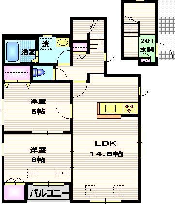 大田区田園調布のマンションの間取り