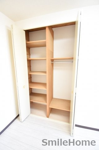 収納　収納がたくさんあると、お部屋がすっきり片付きますね。