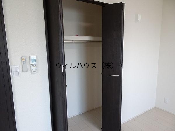 収納　クローゼット！
