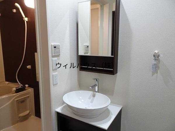 洗面設備　独立洗面台！