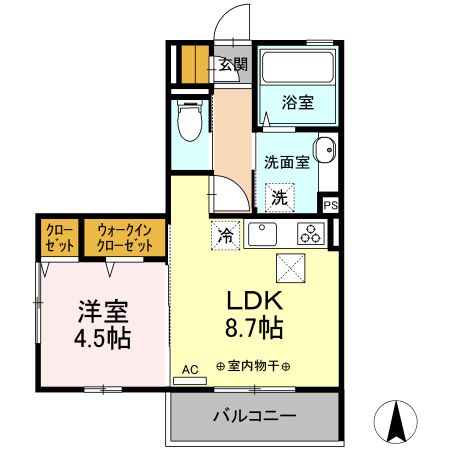 カサブランカIIの間取り