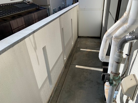 バルコニー　※別号室のお写真です。