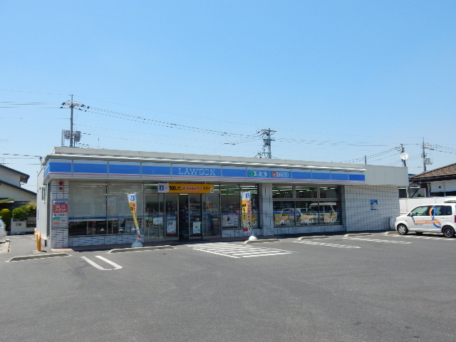 コンビニ　ローソンあけぼの町店（コンビニ）まで600m