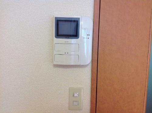 セキュリティ　モニター付きインターフォン