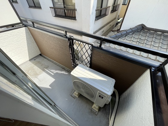 バルコニー　※別部屋の写真です