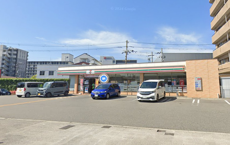 コンビニ　セブンイレブン 明石硯町店（コンビニ）まで344m
