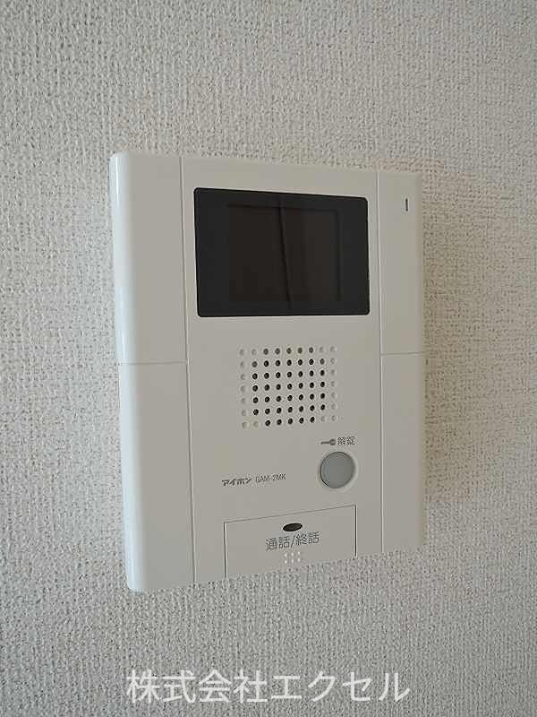 セキュリティ　モニター付きインターホンです。