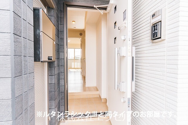 玄関　施工イメージです。