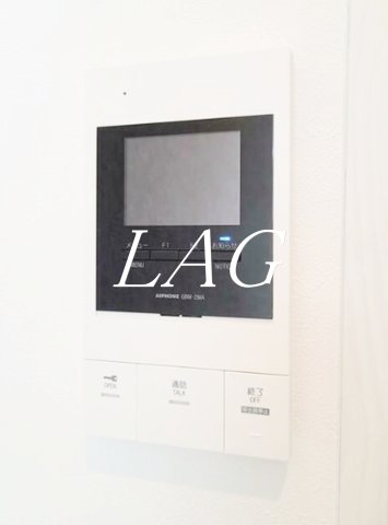 セキュリティ　モニター付きインターホンです。