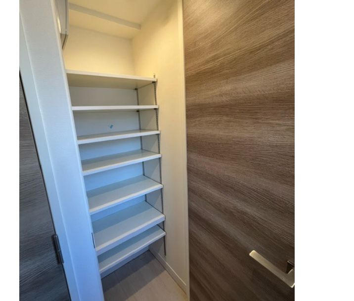 収納　収納のためのスペースです