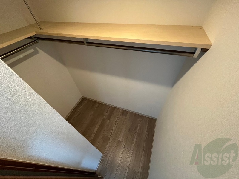 収納　嬉しいウォークインクローゼット仕様です！！